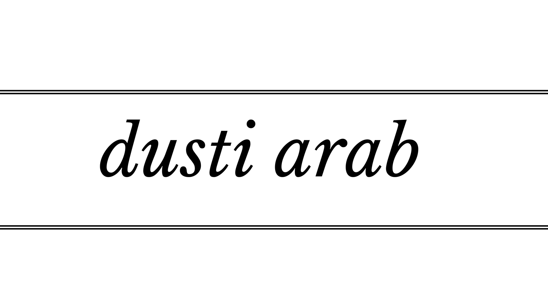 Dusti Arab